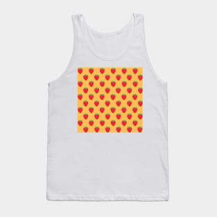 Wild Strawberries - Peach Tank Top